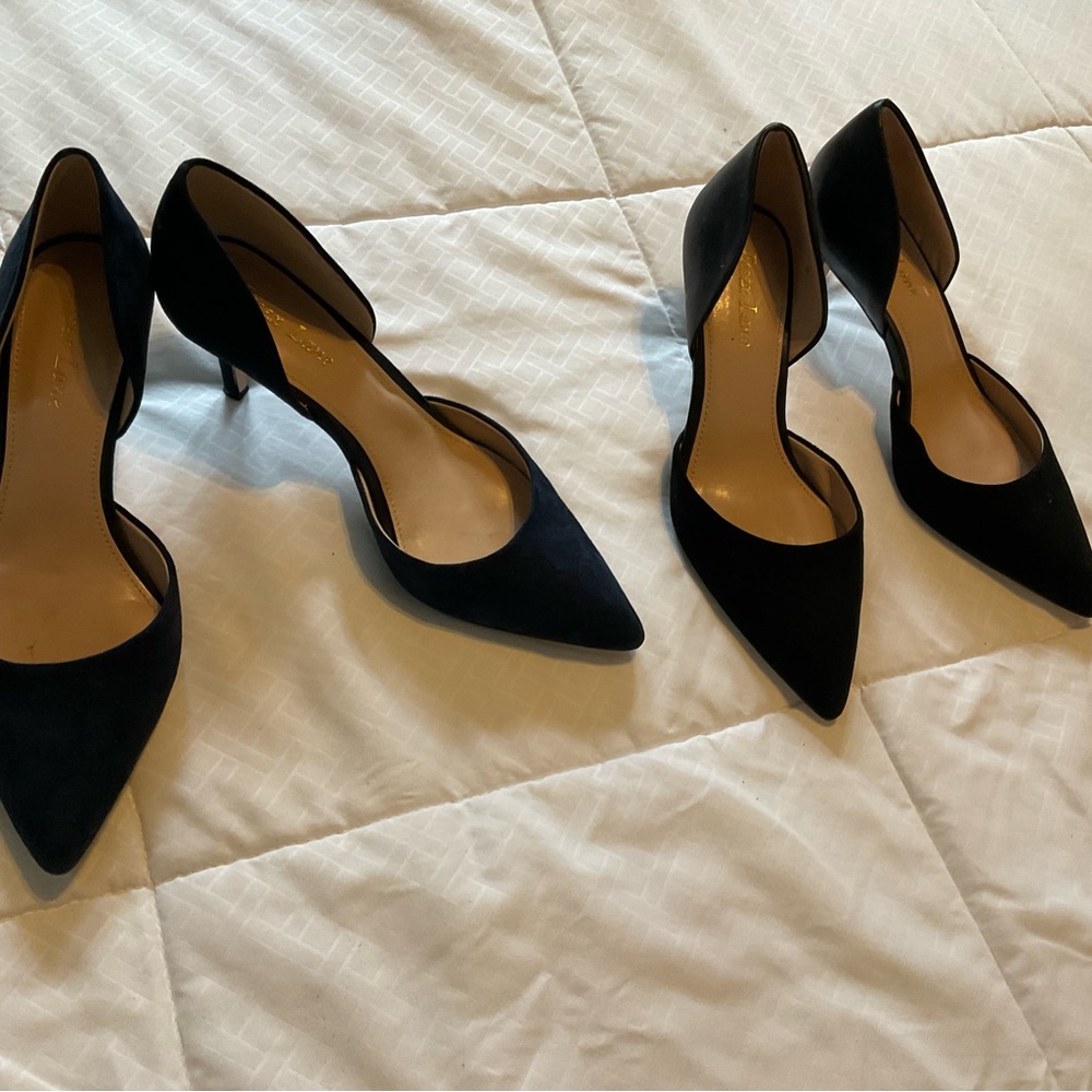 Elegant Black Women's Heels- both pairs for sale